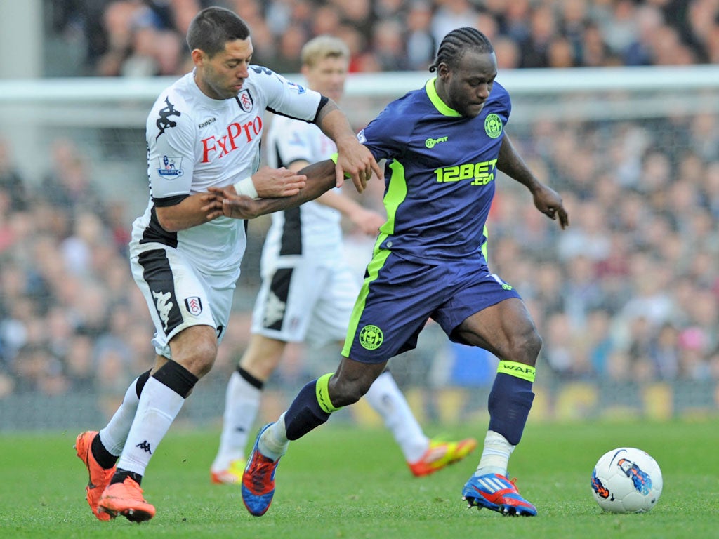 Chelsea appear to be getting closer to signing Wigan forward Victor Moses