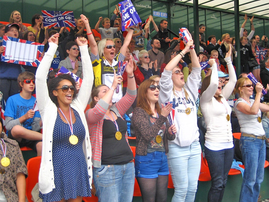 Millennium Square in Leeds cheers the Brownlee brothers to glory