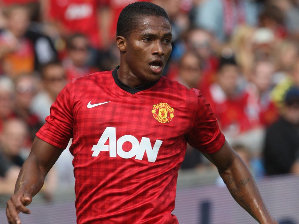 Manchester United winger Antonio Valencia