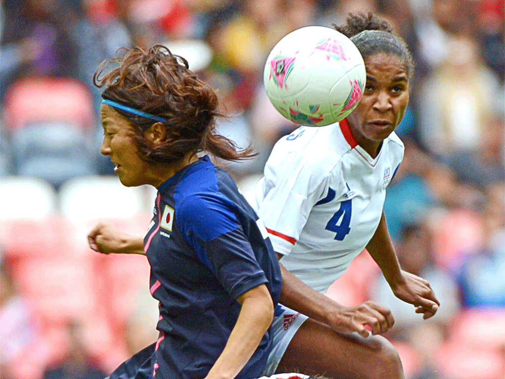 Women's football is played and supported with refreshing amiability
