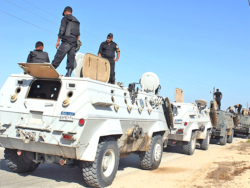 Egyptian forces in the Sinai
