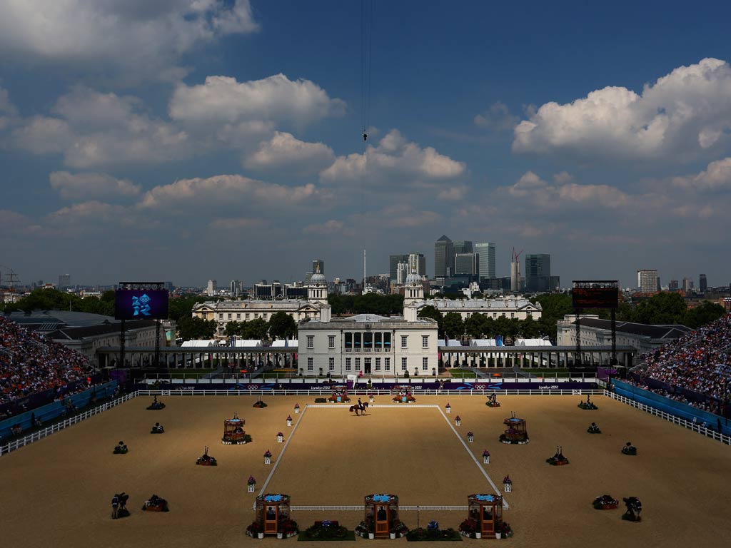 August 9, 2012: Patrik Kittel of Sweden riding Scandic competes in the individual dressage in Greenwich Park