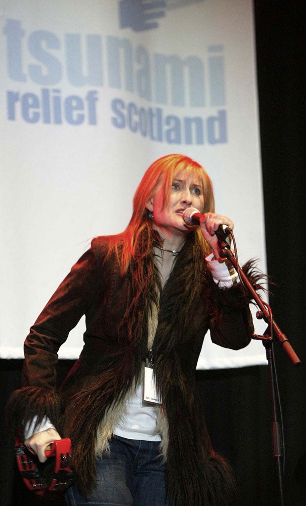 Headliner: Eddi Reader plays on Sunday