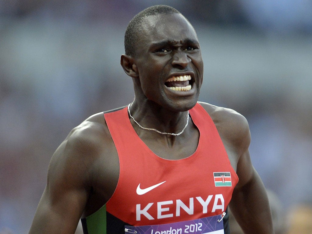 David Rudisha smashed the 800m world record