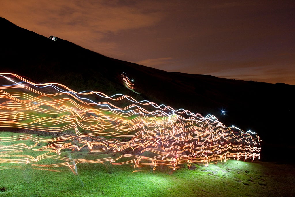 NVA’s Speed of Light, Arthur’s Seat, Edinburgh
