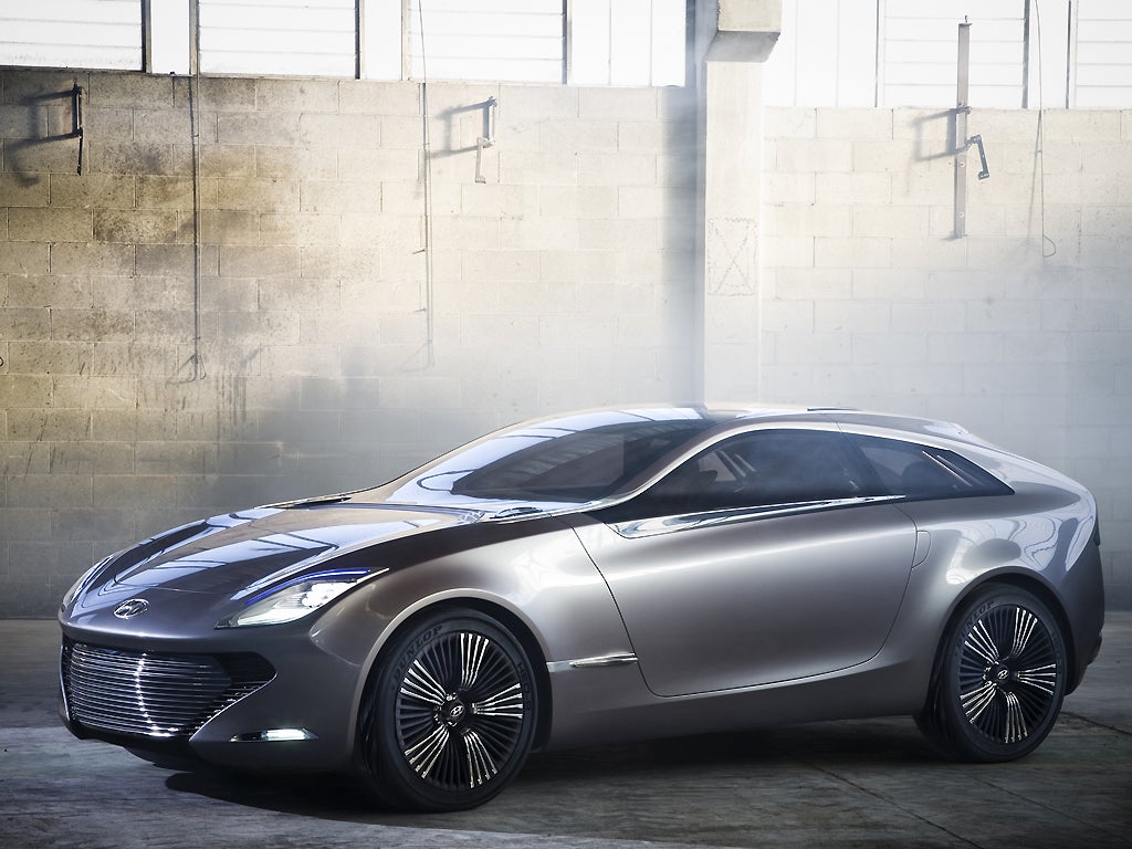 One award was for Hyundai's i-oniq concept car displayed at the Geneva Motor Show