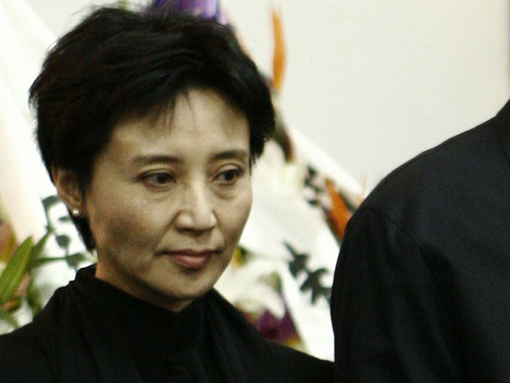 Ms Gu claimed she was worried for the safety of her son, who Mr Heywood is alleged to have threatened after business deals she brokered for him soured