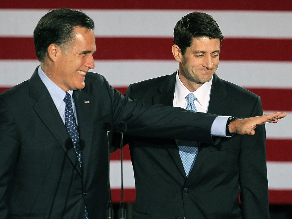 Romney with Ryan in April this year