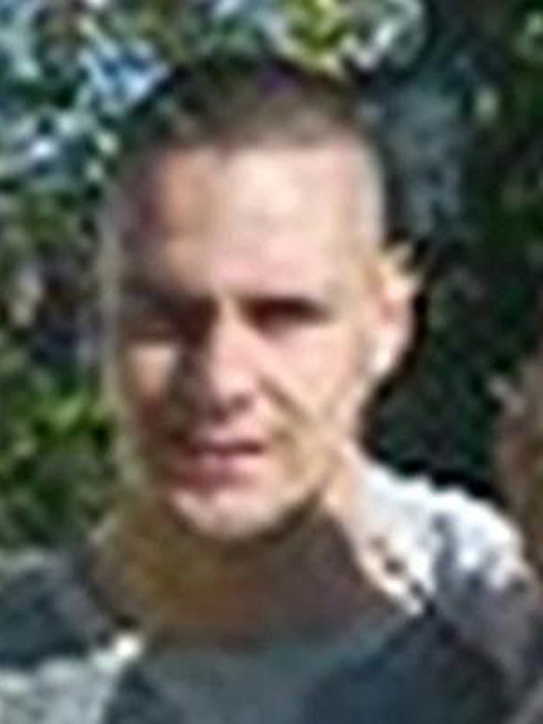 A police handout photo of Dale Cregan