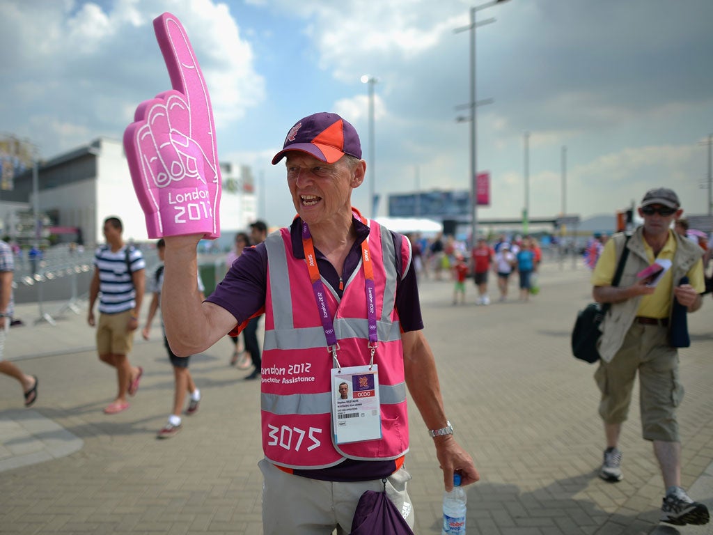 Games maker: volunteers helped make the London Games a hit