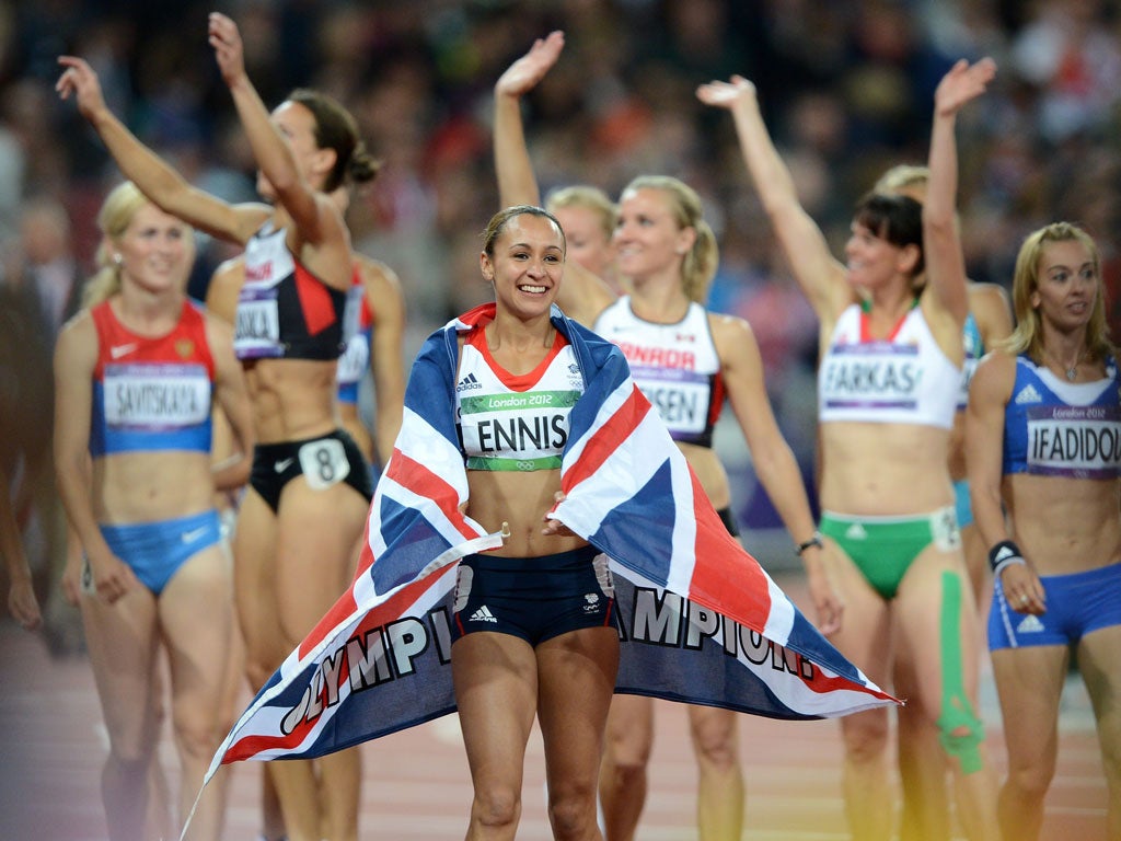 Jessica Ennis winning gold was a favourite moment for many this Olympics