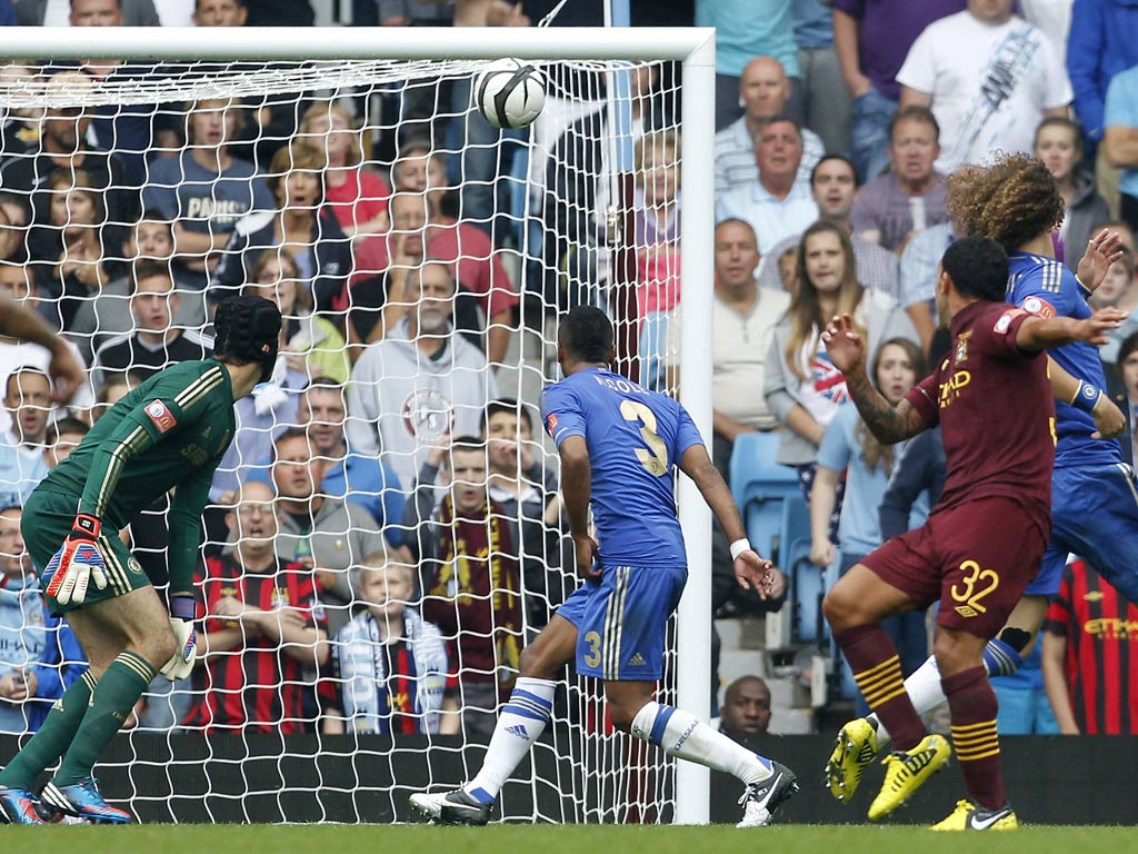 Carlos Tevez scored a cracking goal for Manchester City