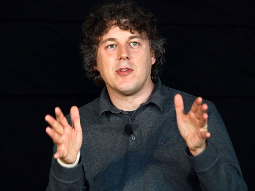 Impressive return: Alan Davies