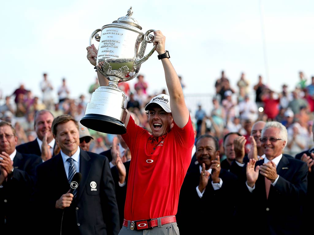 Rory McIlroy was imperious at the US PGA