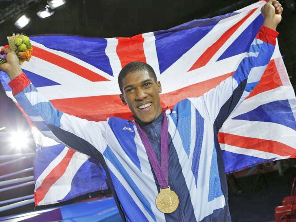 Anthony Joshua shot to fame at London 2012 to become the hottest property in British boxing