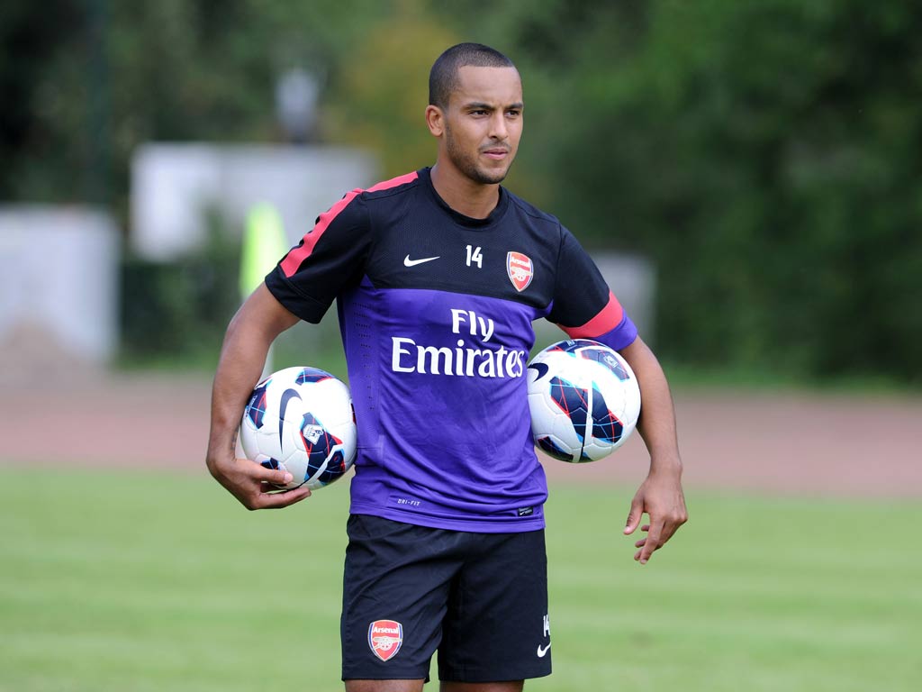 Arsenal winger Theo Walcott