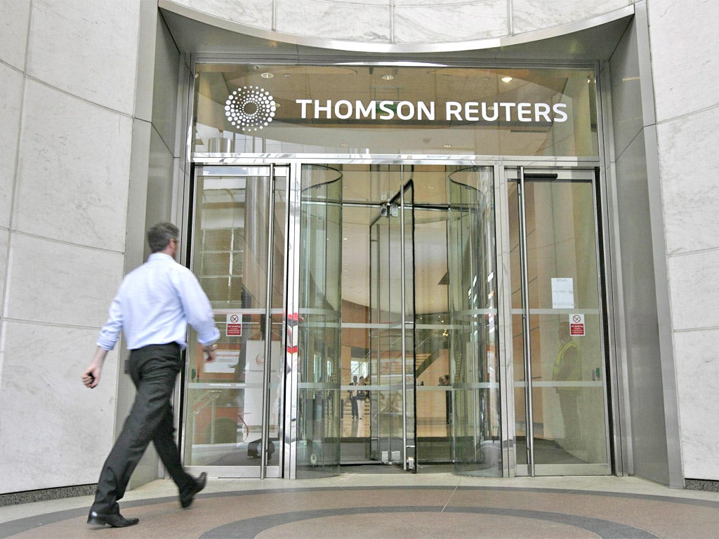 Reuters was taken over five years ago by Canada's Thomson Group