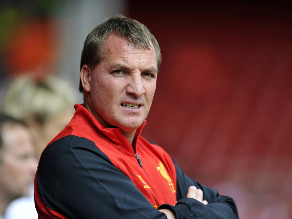 Liverpool manager Brendan Rodgers