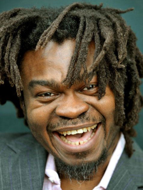 Yinka Shonibare at a press conference to announce that he was a joint winner in the fourth plinth for the Trafalgar Square commission, at city Hall in central London