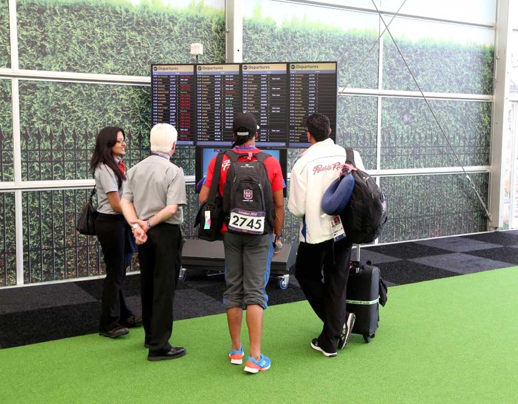 Check-out: the Olympic Terminal at Heathrow