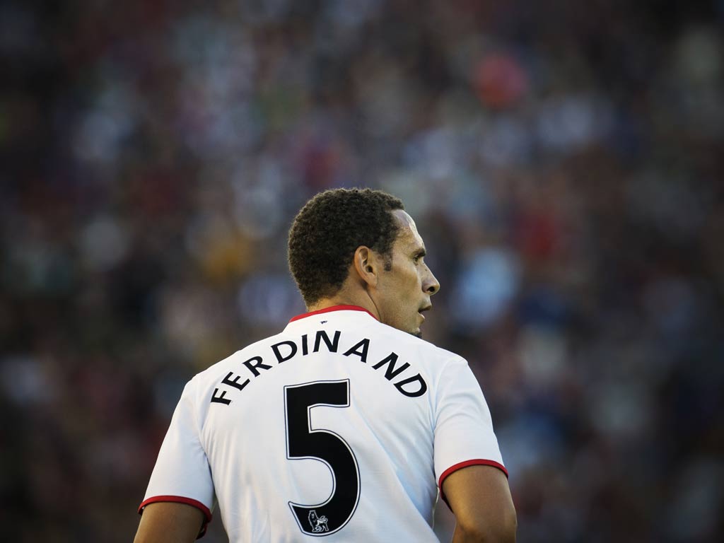 Manchester United defender Rio Ferdinand