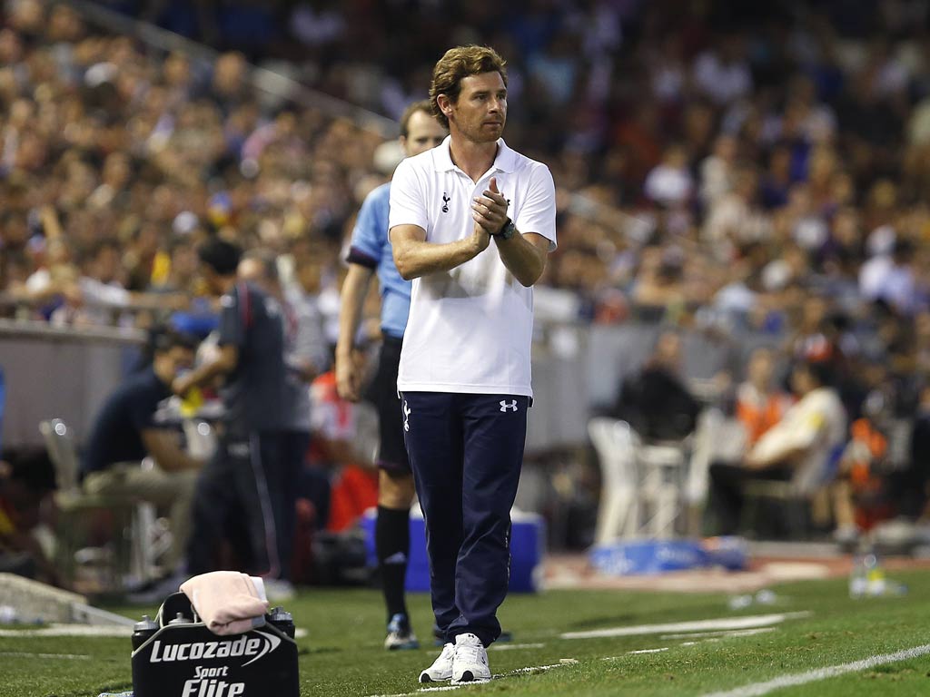 Tottenham manager Andre Villas-Boas