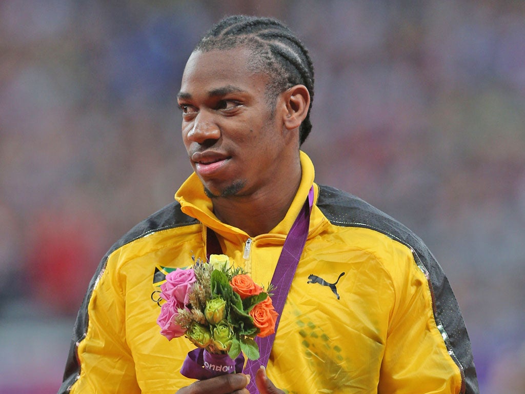 Yohan Blake: The Jamaican sprinter is to play in the Big Bash T20 event in Australia