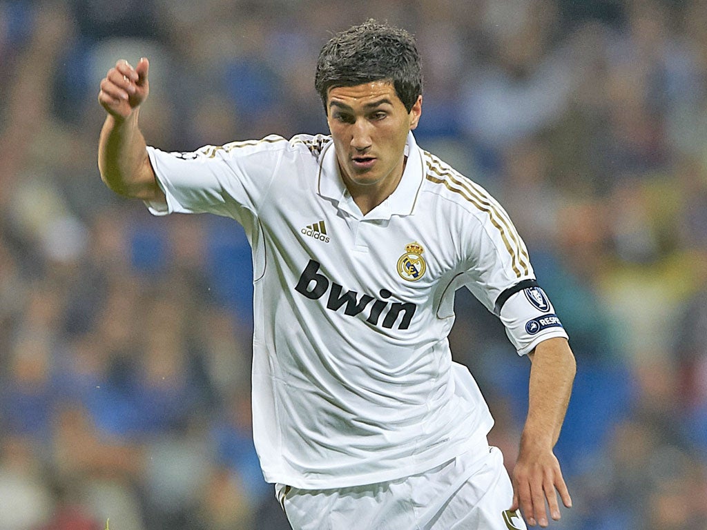 Real Madrid's Turkey midfielder Nuri Sahin is an Arsenal target