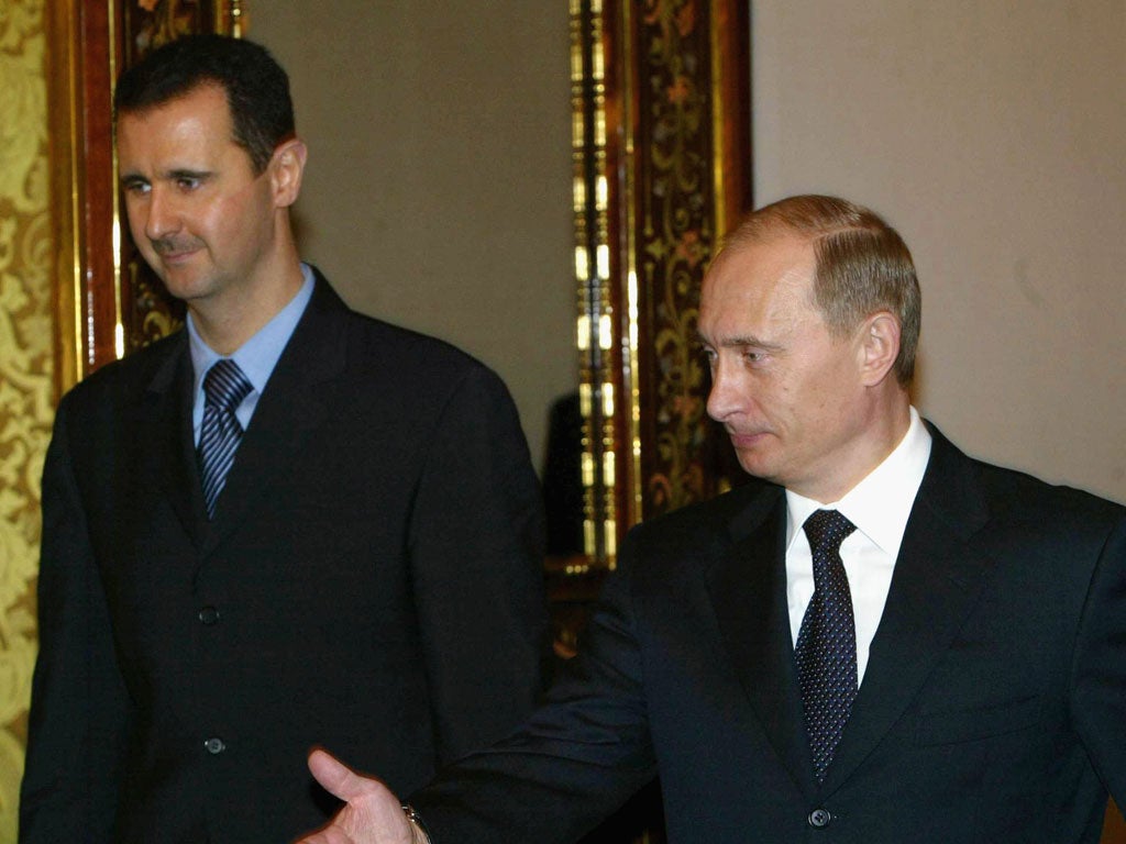 Putin warned again intervention in Syria