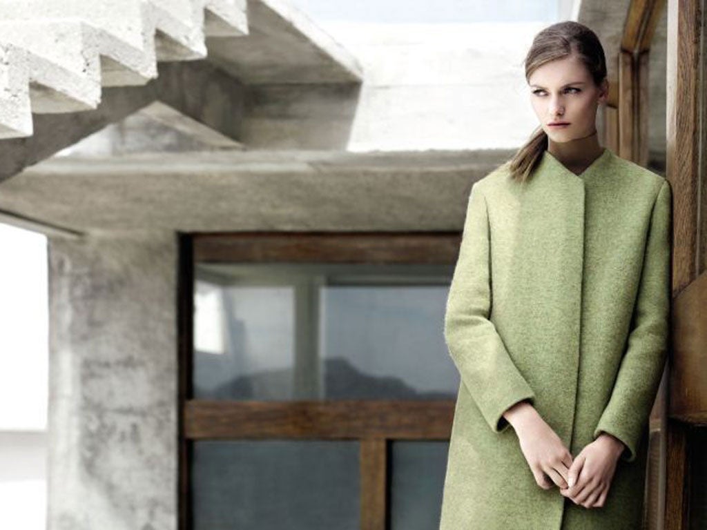 Behind the label: COS's autumn 12 collection as shot on the roof of Le Corbusier's l'Unité de Habitation in Berlin