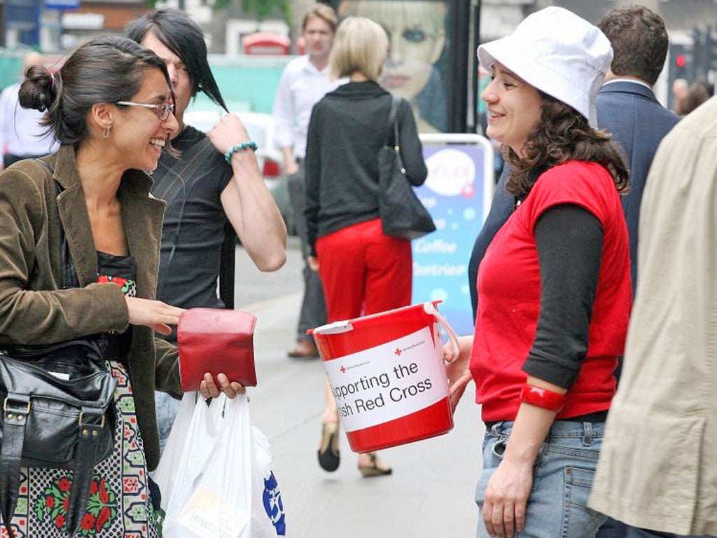 ‘Chuggers’ can no longer operate within three metres of a cashpoint