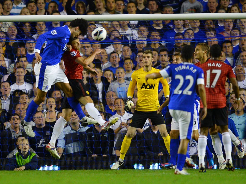 Marouane Fellaini Continued his terrorising form against United, winning every ball. Constant source of anguish for the visitors. 9/10