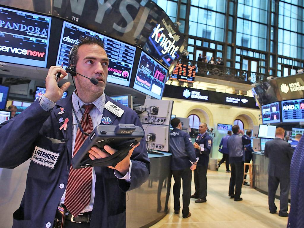 The New York Stock Exchange on Wall Street