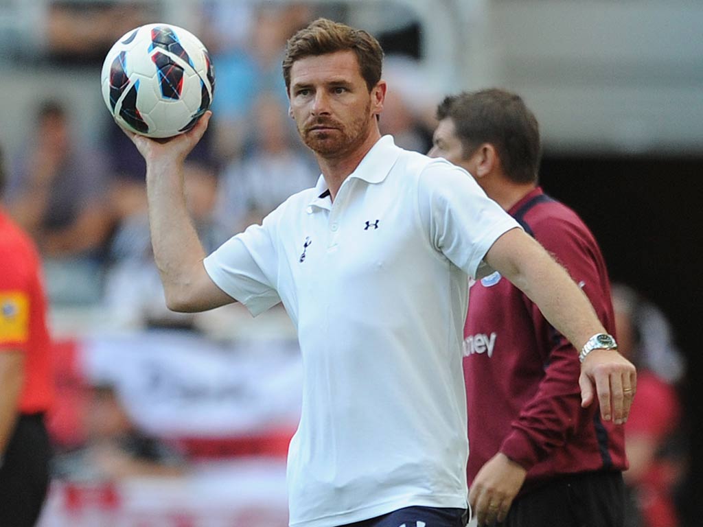 Tottenham manager Andre Villas-Boas