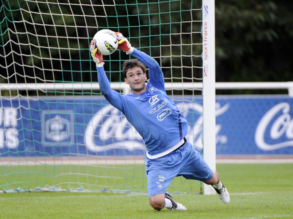 France goalkeeper Hugo Lloris