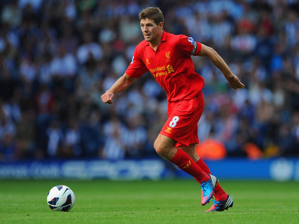 Liverpool captain Steven Gerrard