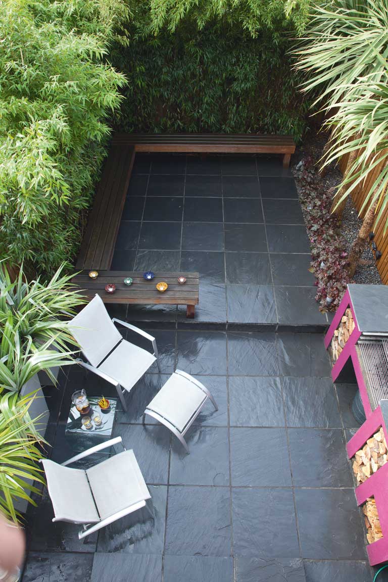 Grand scheme: Ann-Marie Powell's low-maintenance garden ready for entertaining