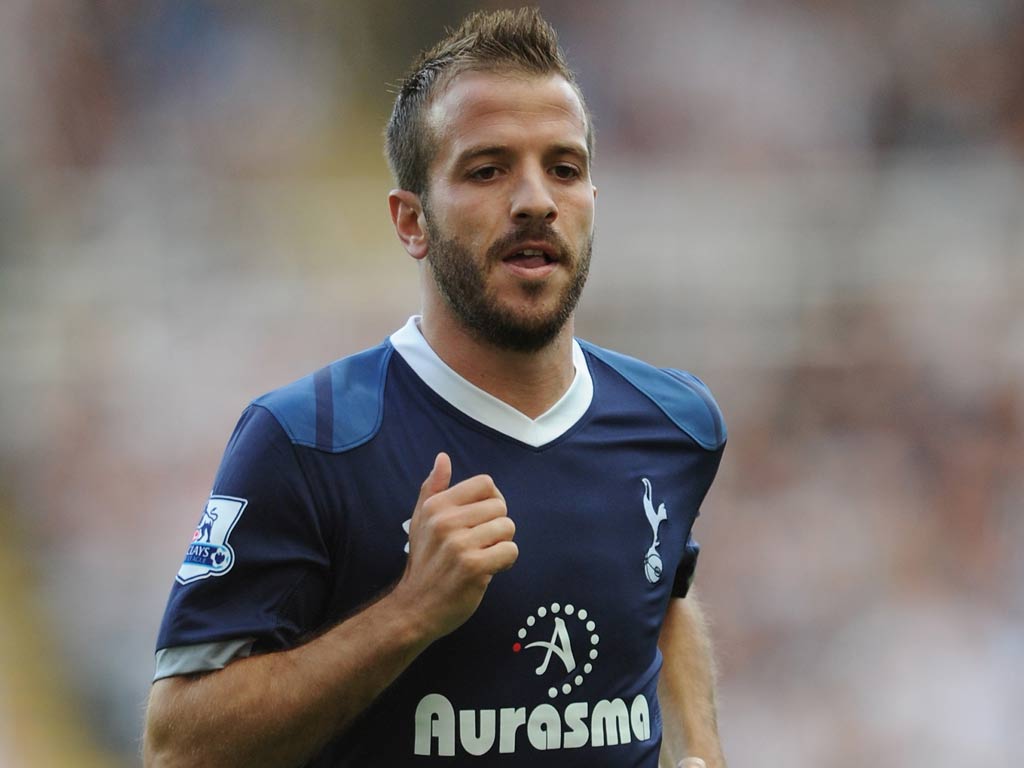 Tottenham midfielder Rafael van der Vaart