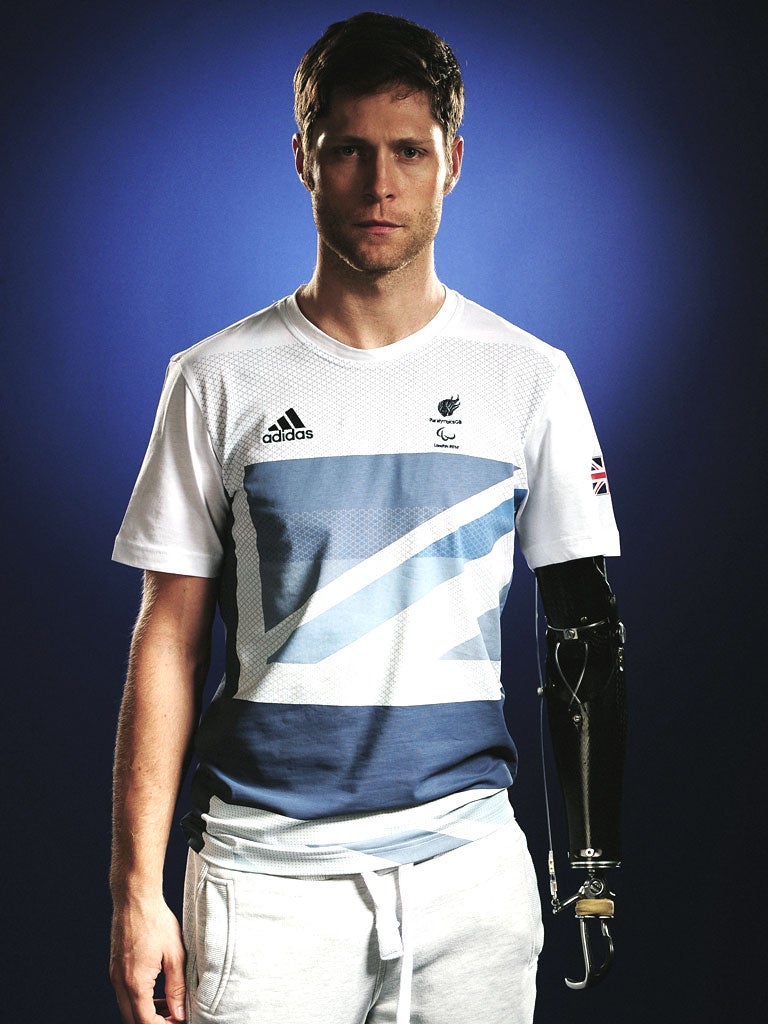 Jon-Allan Butterworth, former RAF weapons technician, turned to cycling after his military career was ended by a rocket attack on Basra Air Station in Iraq