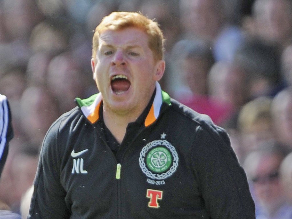 Neil Lennon: The Celtic manager has a number of injuries to
contend with