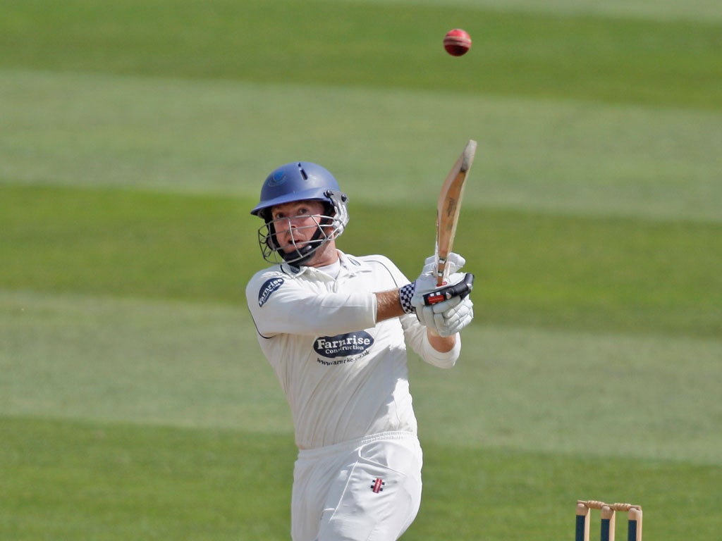 Chris Nash was out cheaply as Sussex failed to claim victory