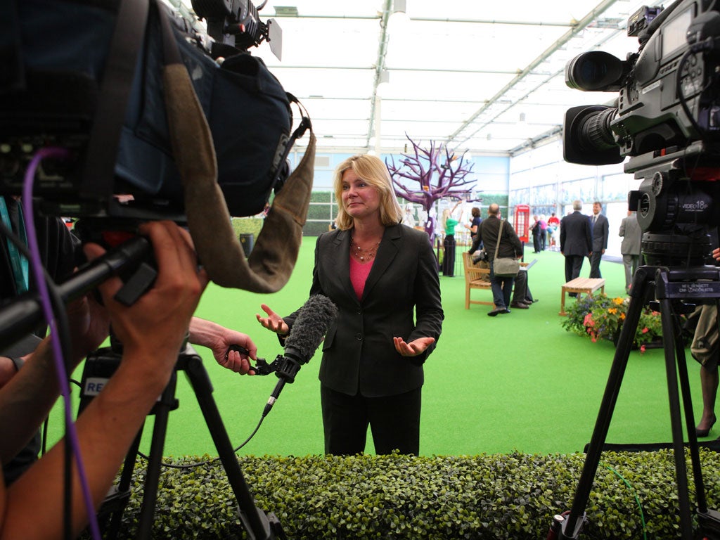 The Transport Secretary Justine Greening opposes a third runway