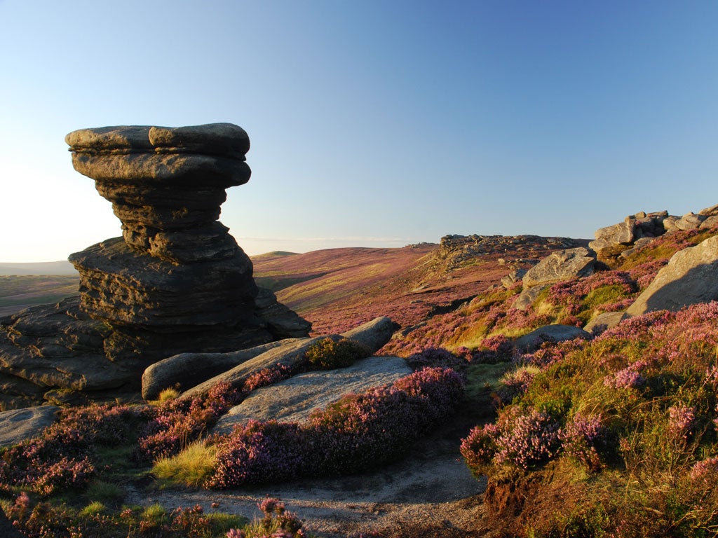 Peak of perfection: Derbyshire offers excellent walking