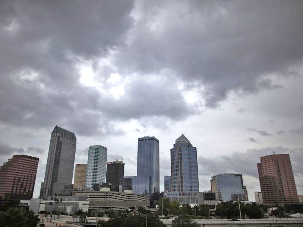 The site of the Republican National Convention: Tampa, Florida