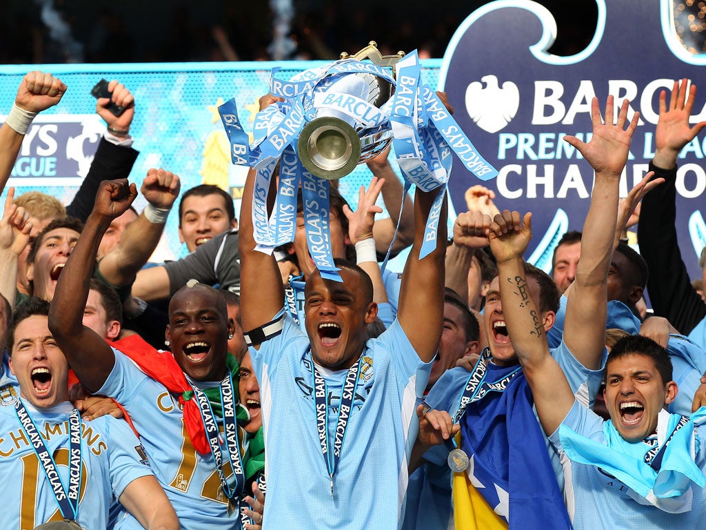 Cash-rich City have enjoyed huge success but the city of Manchester is struggling economically