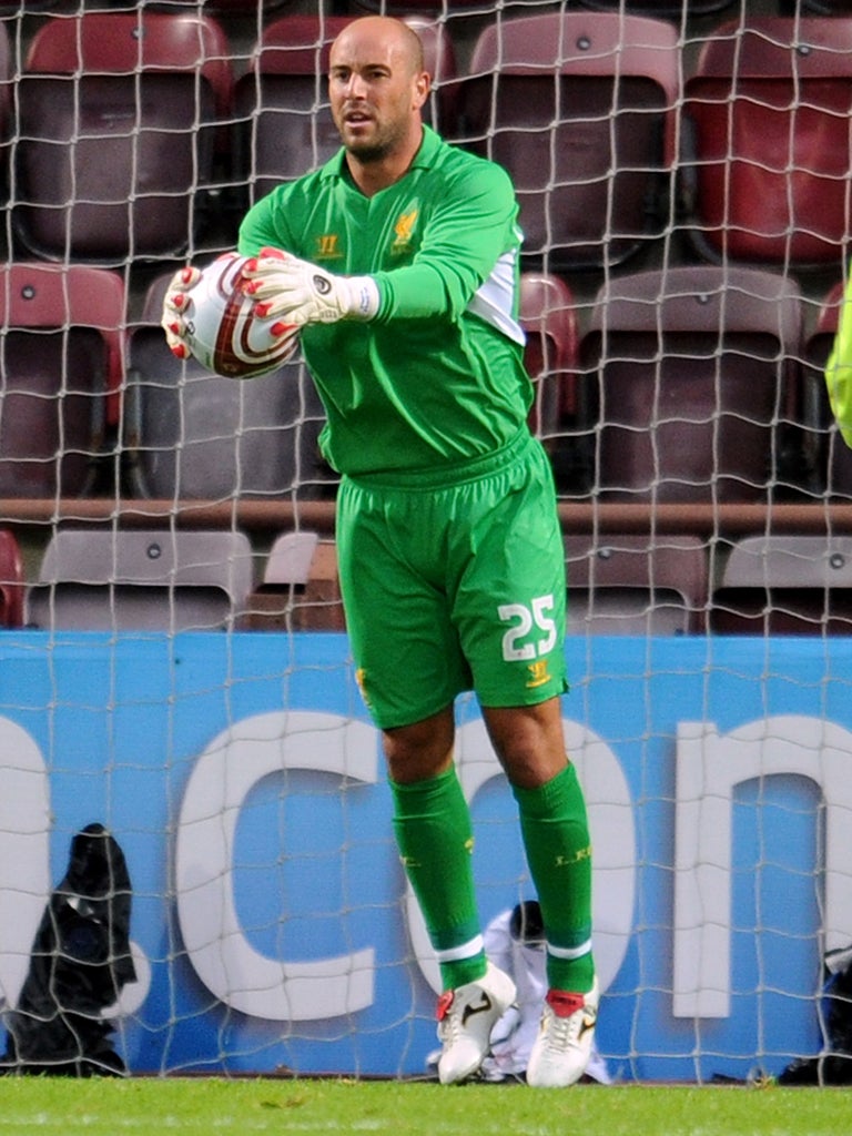 <p><strong>Pepe Reina</strong>: Misjudged a Tevez cross which eventually led to City's first
equaliser, but otherwise had little to deal with <strong>5/10</strong></p>