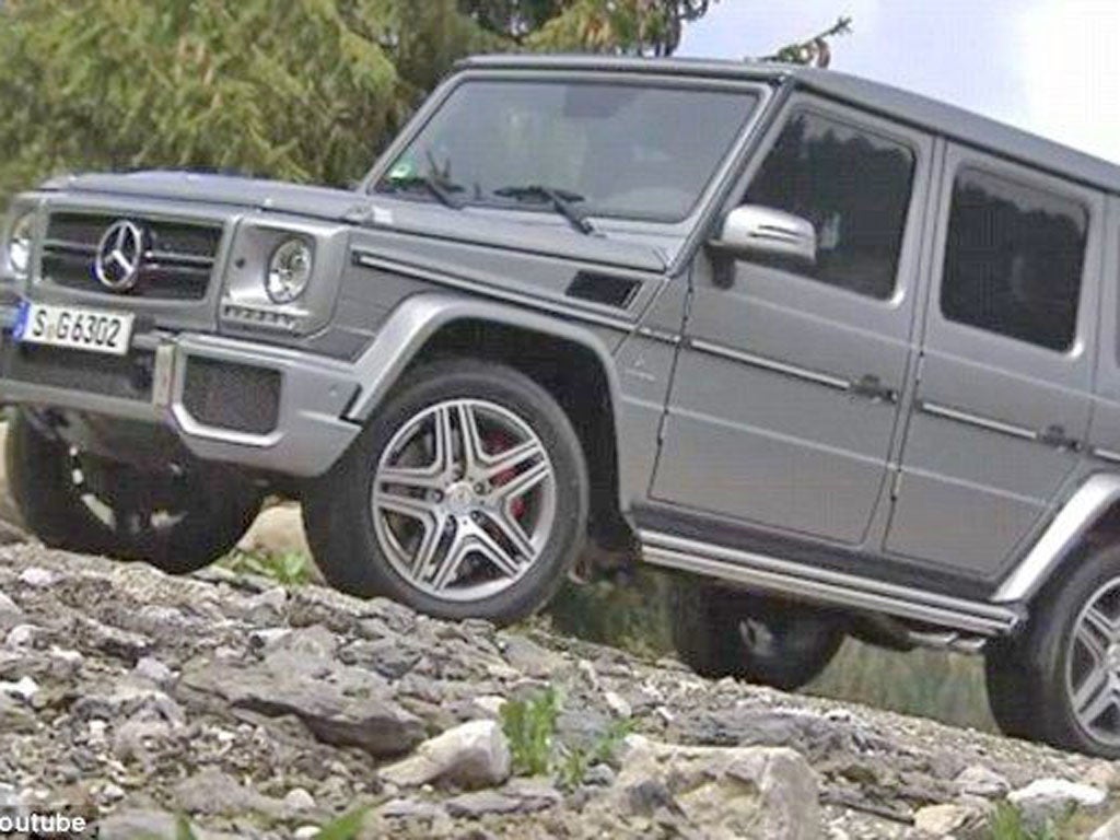Kim Kardashian has a new ride on the £120,000 Mercedes G63 AMG