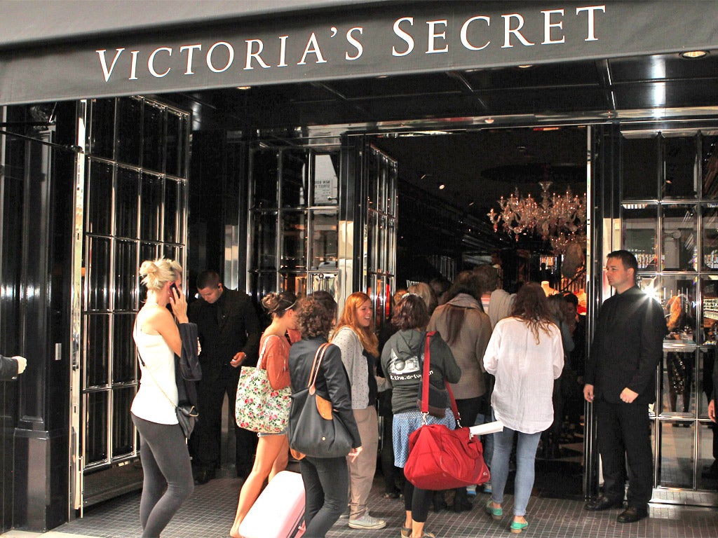 The new flagship Victoria's Secret store