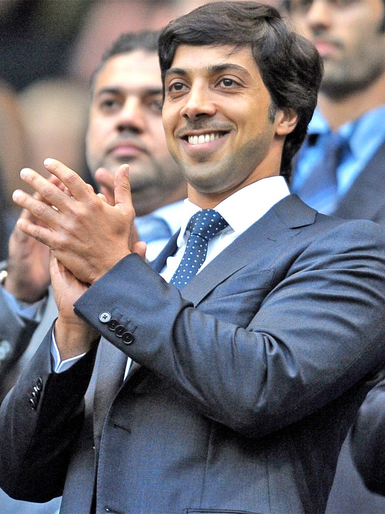 Manchester City owner Sheikh Mansour