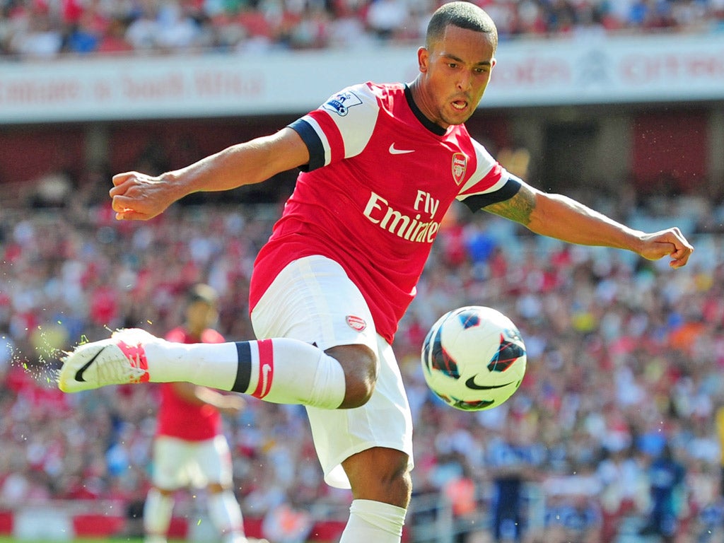 Theo Walcott has never said he wants to leave Arsenal